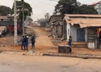 De violents heurts enregistrés au cours de la manif du FNDC ce jeudi