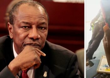 Une vidéo montre Alpha Condé haranguant ses partisans de Kouroussa pour la manifestation du 9 mars