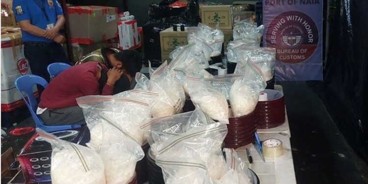 TRAFIC DE DROGUE – La police philippine intercepte plus de 7 millions USD de drogue « en provenance de Guinée » (Média phillipin)