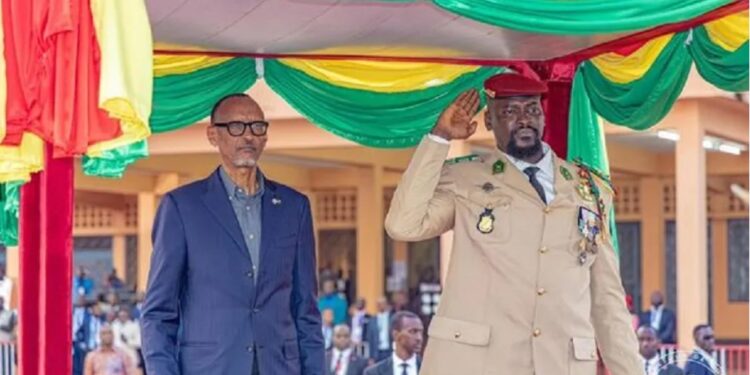 Le président rwandais Paul Kagamé est arrivé à Conakry
