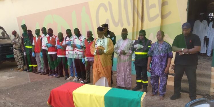 Kankan : finalement, c’est l’imam de Faycal Elhadj Mamadou Saliou qui a prié sur le corps de Djènè Kaba