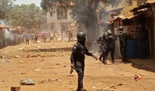 ROUTE LE PRINCE- Les  tensions ont continué ce mardi à Cosa