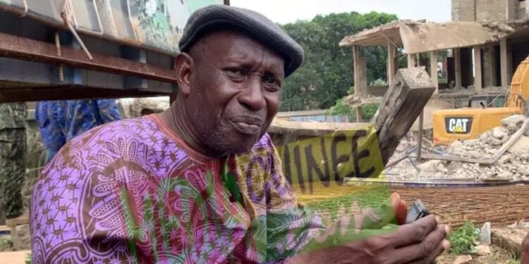 MATOTO- Les parents d’une victime des immeubles effondrés parlent de « négligence » de l’Etat et comptent porter plainte