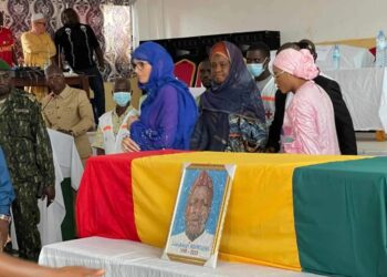 INONDATIONS- Coyah rend un vibrant hommage à Aboubacar, mort en sauvant la vie d&rsquo;un enfant