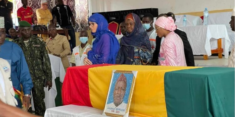 INONDATIONS- Coyah rend un vibrant hommage à Aboubacar, mort en sauvant la vie d&rsquo;un enfant
