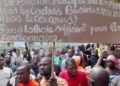 KANKAN- Des enseignants contractuels manifestent pour le paiement de 9 mois de salaires