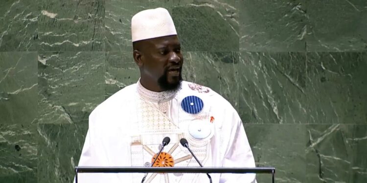 NEW YORK- Le discours intégral du colonel Mamadi Doumbouya à la tribune des Nations Unies