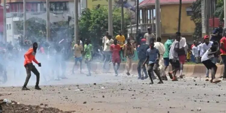MANIFESTATIONS A CONAKRY- Au moins 3 morts et plusieurs blessés selon les FVG