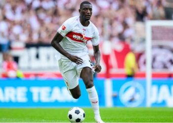 FOOTBALL- En feu, l&rsquo;attaquant guinéen Serhou Guirassy a marqué 10 buts en 5 matches de Bundesliga