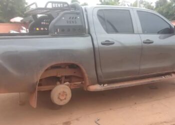 SIGUIRI-un militaire tire sur les deux pneus du véhicule d’un travailleur de la SAG