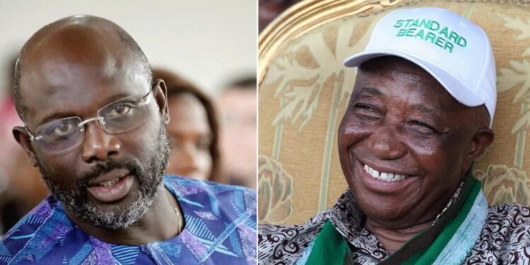 PRESIDENTIELLE/LIBERIA- George Weah et Joseph Boakai au coude à coude, selon des résultats provisoires