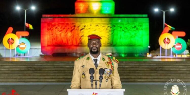 FETE NATIONALE- Le colonel Doumbouya prononce son discours, la transition en pointillés…