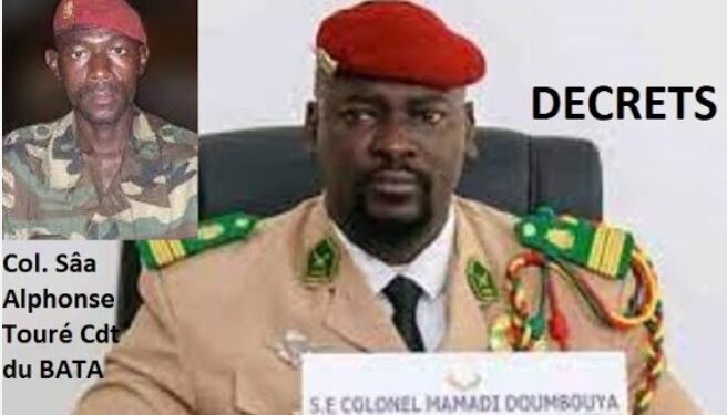 ARMEES- Le colonel Sâa Alphonse Touré nommé à la tête du BATA