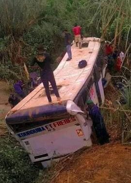 ACTUALITES6-  Un tragique accident de la route à Macenta fait plusieurs morts