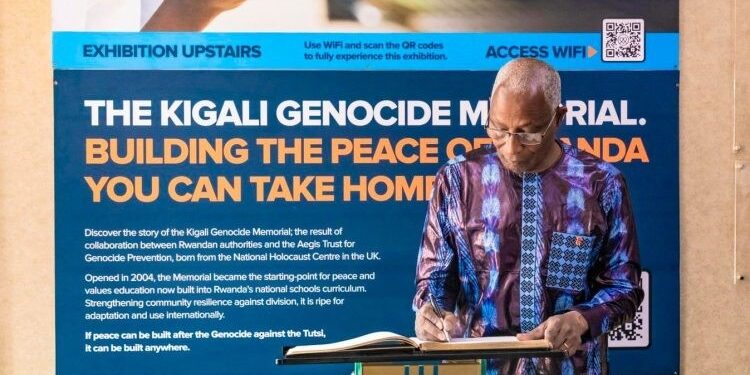 ACTUALITES- Bah Oury au mémorial du génocide de Kigali : Une leçon de paix et de stabilité