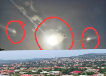 INSOLITE- Mamou émerveillée par le soleil double : Quand le ciel nous fait rêver