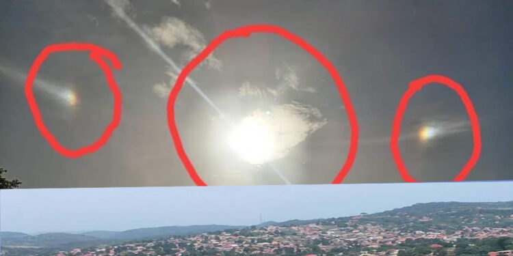 INSOLITE- Mamou émerveillée par le soleil double : Quand le ciel nous fait rêver