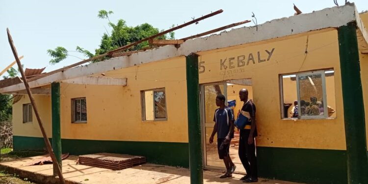 ACTUALITES- Tornade dévastatrice à Kebaly : Des habitants sans toit