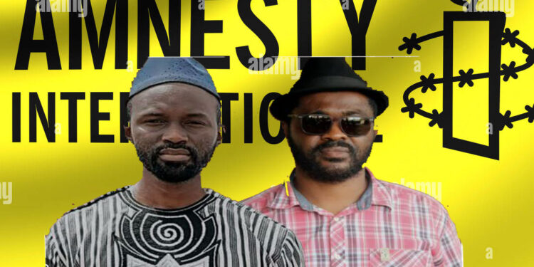 ACTUALITES- Amnesty International appelle à la libération immédiate de deux activistes du FNDC