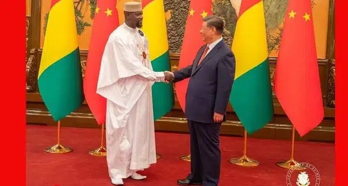 ACTUALITES-  Doumbouya à Pékin : La Guinée trace sa voie vers un avenir prospère avec la Chine