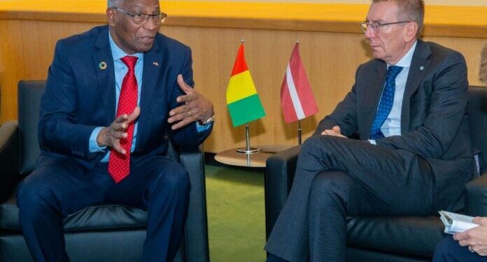 ACTUALITES- Rencontre à New York : Un souffle nouveau pour les relations Guinée-Lettonie
