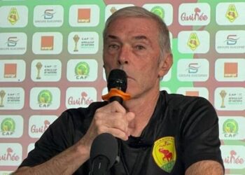 SPORT/FOOT- CAN 2025 : Dussuyer mobilise le Syli national pour un choc décisif contre l&rsquo;Éthiopie
