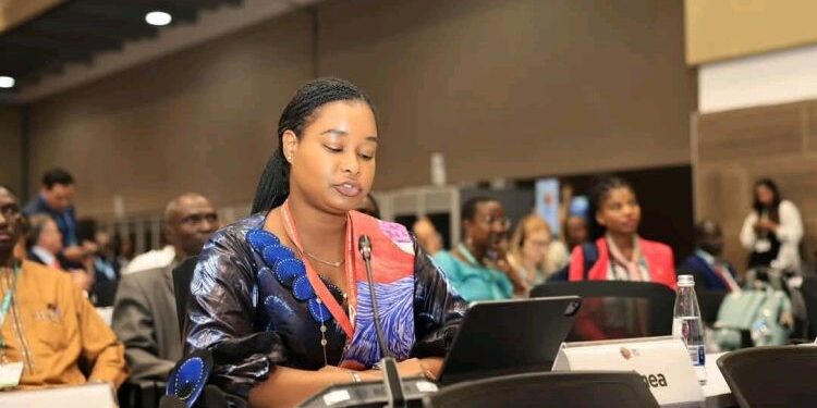 ACTUALITES- COP16 : La ministre Djami Diallo souligne l&rsquo;importance de la Guinée dans la préservation des chimpanzés d&rsquo;Afrique de l&rsquo;Ouest