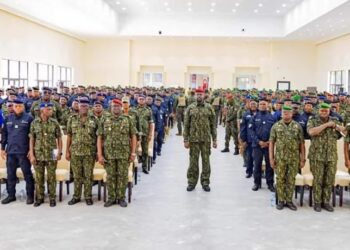 ACTUALITES – Mamadi Doumbouya honore les héros de la défense nationale : des officiers décorés pour leur bravoure
