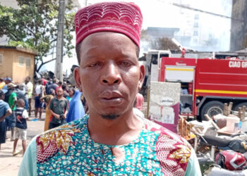 SOCIETE- Manquepas (Kaloum) en flammes : désolation et cris de détresse après un incendie ravageur