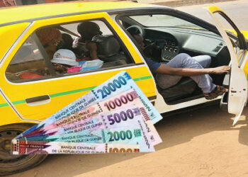 ACTUALITES- Conakry : La pénurie de petite monnaie met les taximen en difficulté