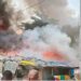 ACTUALIES- Manquepas en flammes : un incendie ravage un marché d’objets d’occasion