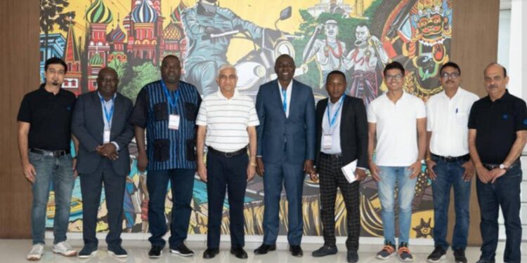 La délégation du CRG en Inde