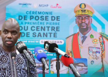 SANTE- Centres de santé : les fondations d’une Guinée plus juste se posent pierre par pierre