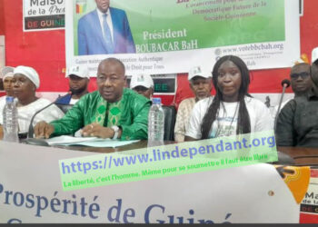 ACTUALITES- Présidentielle 2025 : Boubacar Bah (ADPG) promet une Guinée “juste, prospère et réconciliée”