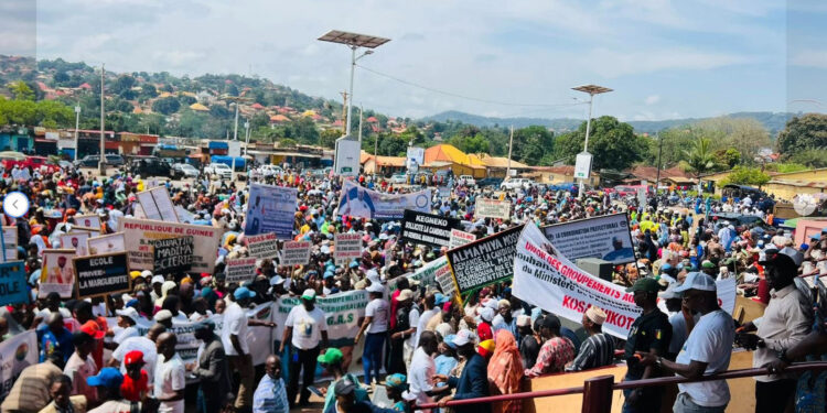 ACTUALITES- « Mamou se lève pour Doumbouya : la ferveur d’un peuple en quête de continuité »