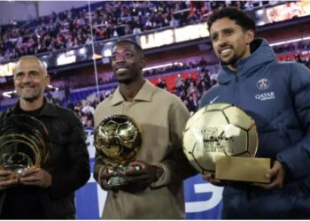 SPORT/FOOT- PSG : l’année des records, Paris rafle toutes les récompenses individuelles
