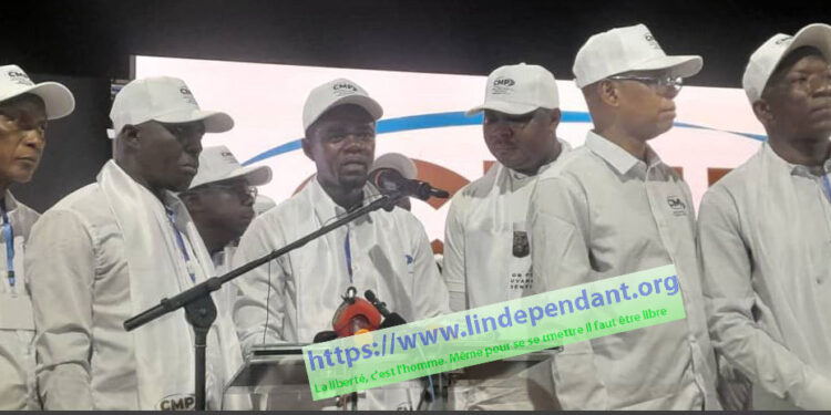 ACTUALITES- Guinée :  Sous le chapiteau du Palais du Peuple, la CMP scelle son pacte avec le peuple