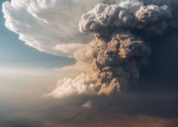 ETRANGER- Éthiopie : un volcan (Hayli Gubbi) endormi depuis 2 000 ans entre en éruption et projette ses cendres jusqu&rsquo;à d&rsquo;autres continents