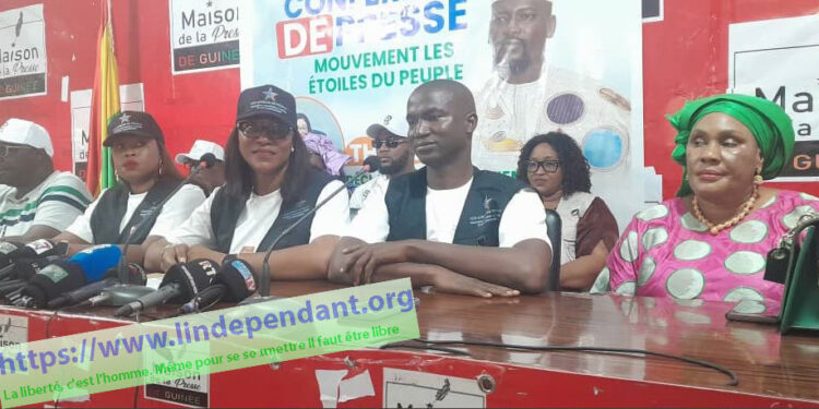 ACTUALITES- Candidature de Mamadi Doumbouya : le mouvement “Les Étoiles du Peuple” entre en scène