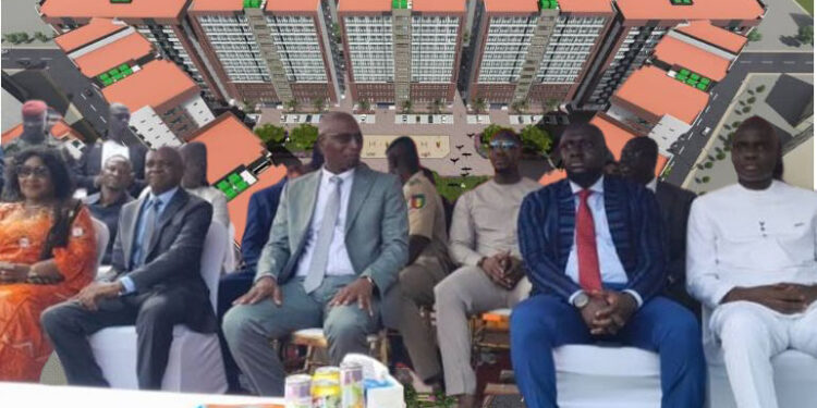 ECONOMIE- Kaloum : le gouvernement lance les travaux de la nouvelle cité police de Coronthie