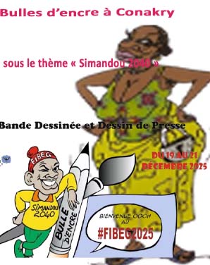 CULTURE- Bulles d’encre à Conakry : le festival de la BD et du dessin de presse ouvre sa 7ᵉ édition