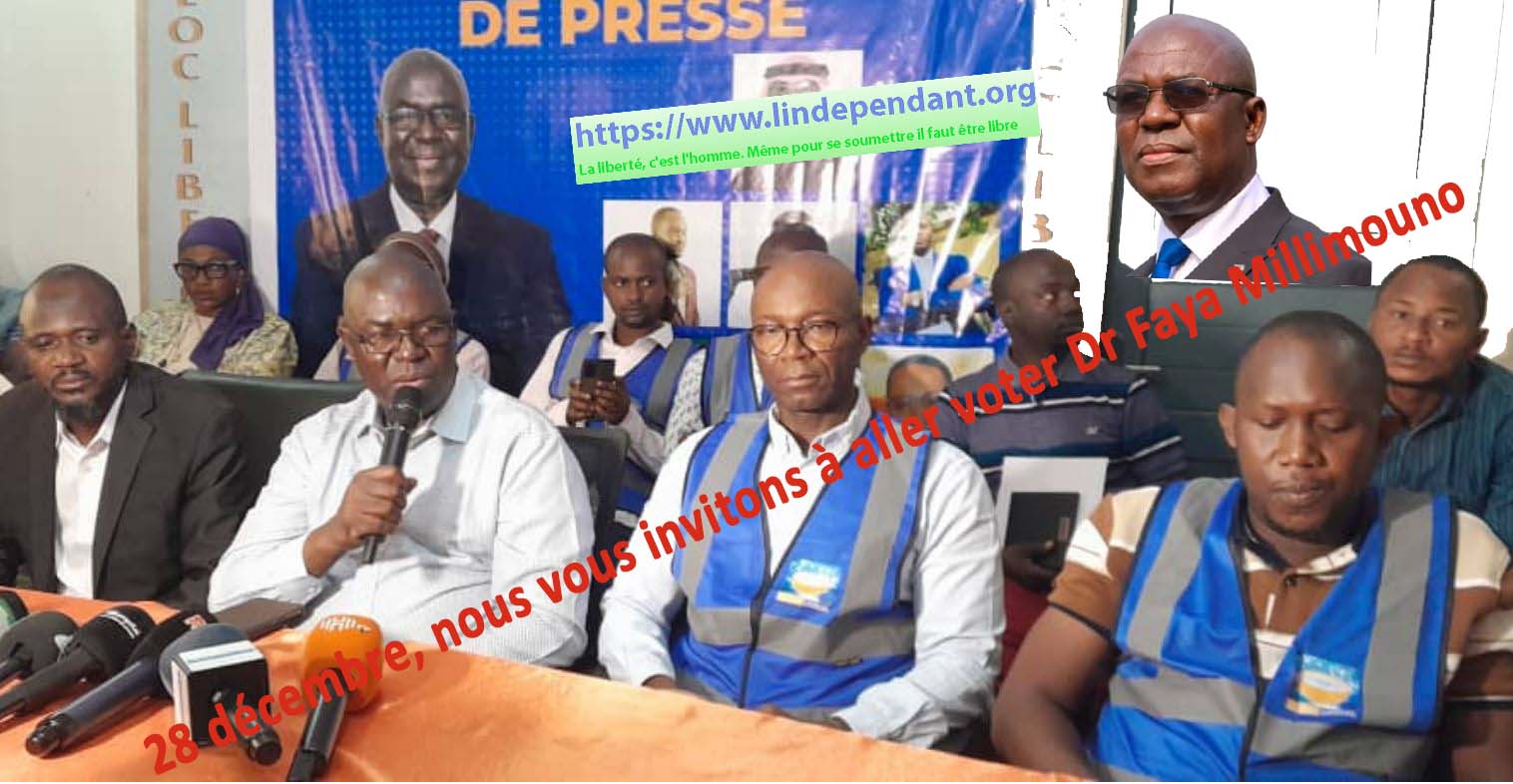 POLITIQUE- Présidentielle du 28 décembre : Dr Faya Millimouno alerte sur « un pays en danger » et appelle à voter pour « tourner la page du CNRD »