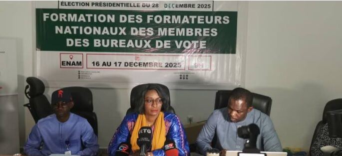 ACTUALITES- Présidentielle du 28 décembre 2025 : la DGE muscle la chaîne électorale avec la formation des formateurs