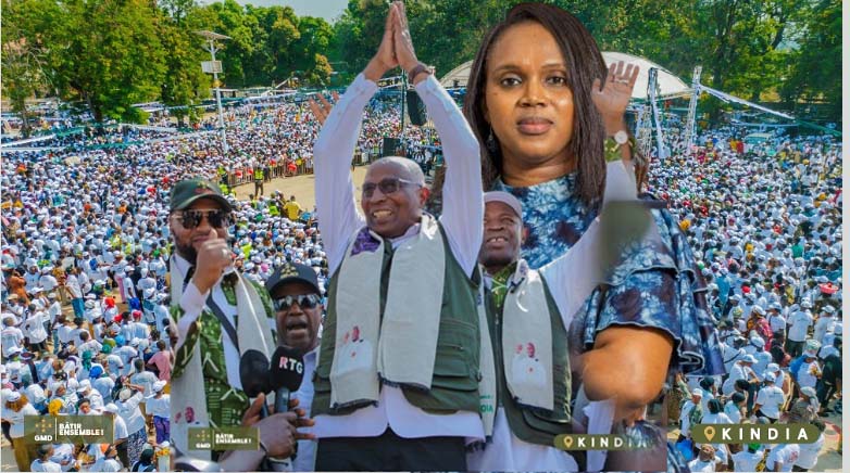 POLITIQUE- Kindia, la ferveur et le cap : Mariama Ciré Sylla et Bah Oury, visages d’une campagne qui rassemble