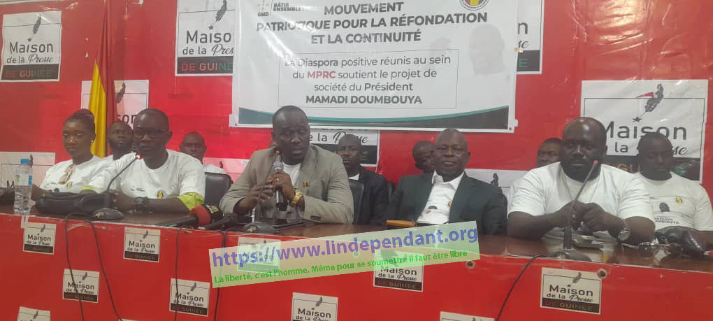 POLITIQUE- Présidentielle 2025 : un mouvement de la diaspora américaine affiche son soutien à Mamadi Doumbouya