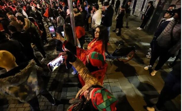 SPORT/FOOT- France, Belgique, Canada : trois ambiances pour une même victoire marocaine