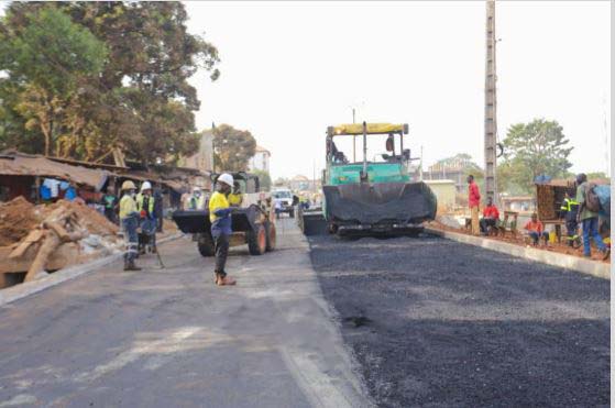 ACTUALITES- Conakry en chantier permanent : la route comme vitrine de l’action publique