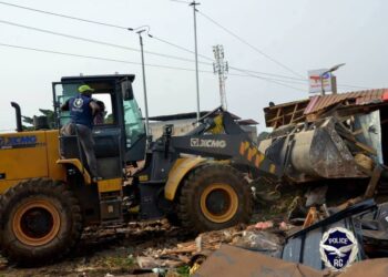 ACTUALITES- Matoto : déguerpissement musclé le long des routes, commerçants entre colère et résignation
