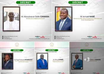 ACTUALITES- Gouvernement Bah Oury : Mamadi Doumbouya complète l’équipe avec la nomination des sept derniers ministres