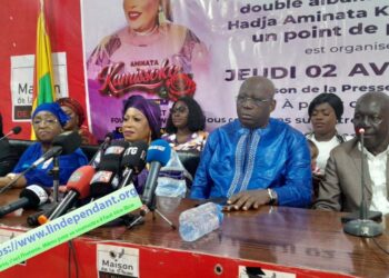 CULTURE- Hadja Aminata Kamissoko signe son grand retour avec un double album ambitieux et un concert événement au Palais du Peuple